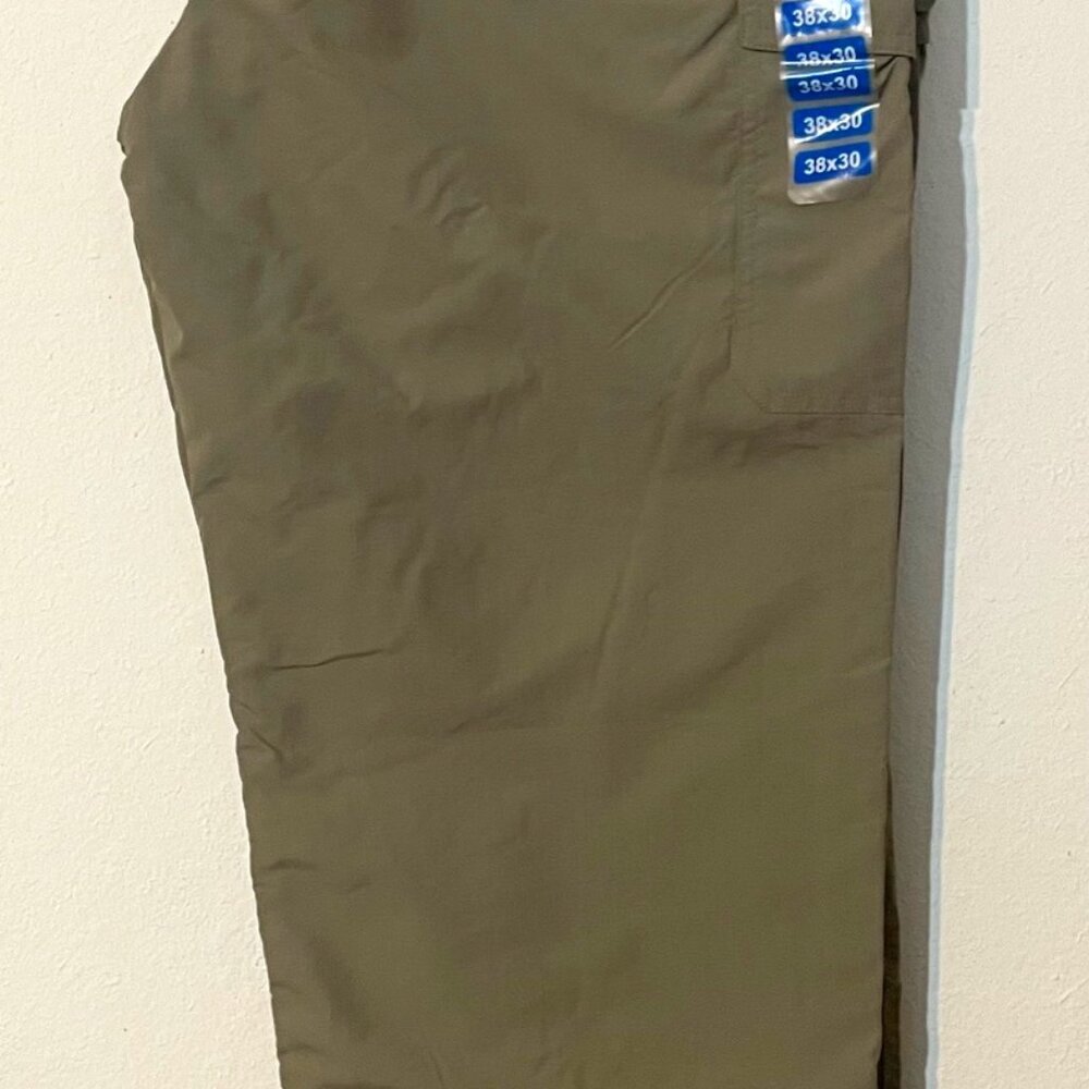 The American Outdoorsman Casual Fleece Lined Pants 6 Pockets, Bedrock 34, 38, 40